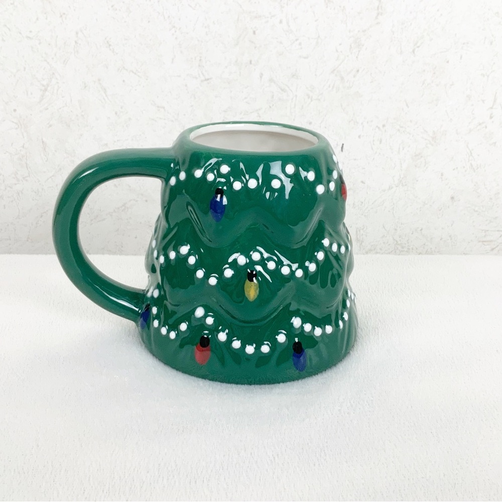 Winter Wonder Lane 3D Christmas Tree Mug 12 Oz Holiday - Picture 4 of 7